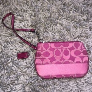 Coach wristlet